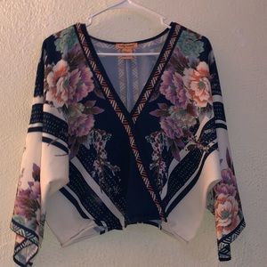 Tj maxx brand long sleeve blouse